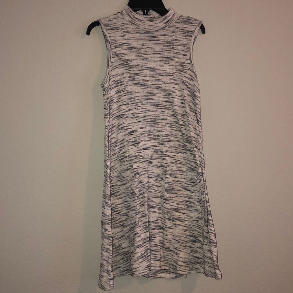 Flowy High Neck Dress